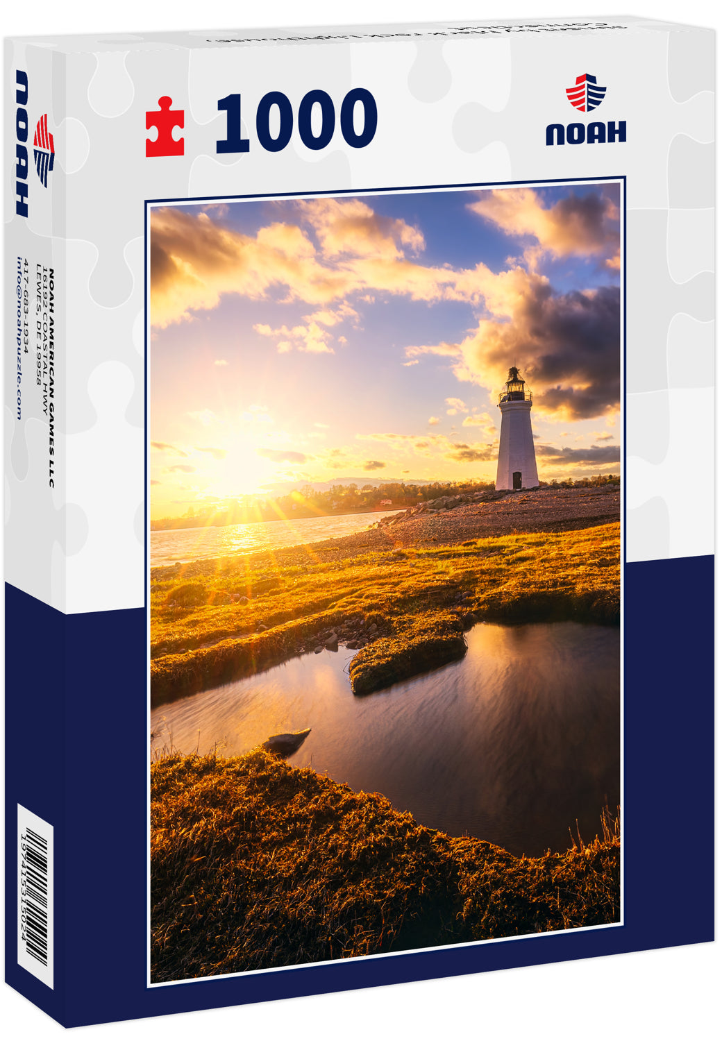 sunset by black rock Lighthouse, Connecticut