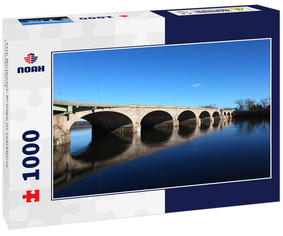 The Bulkeley Bridge in Hartford, Connecticut