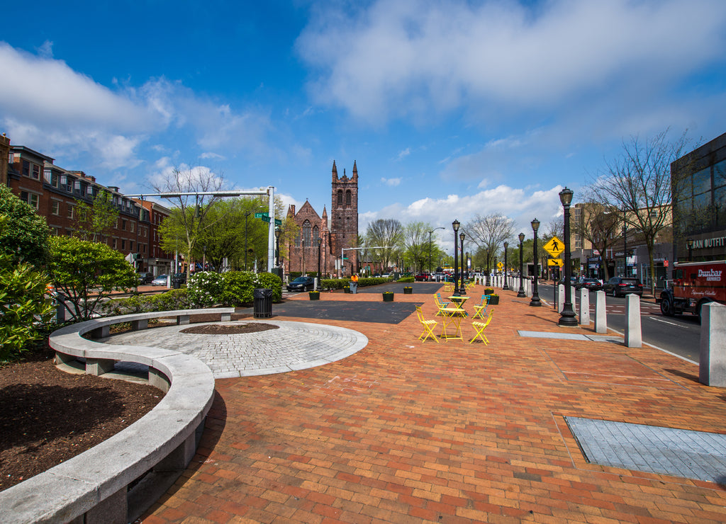 Broadway Triangle Shops in New Haven, Connecticut