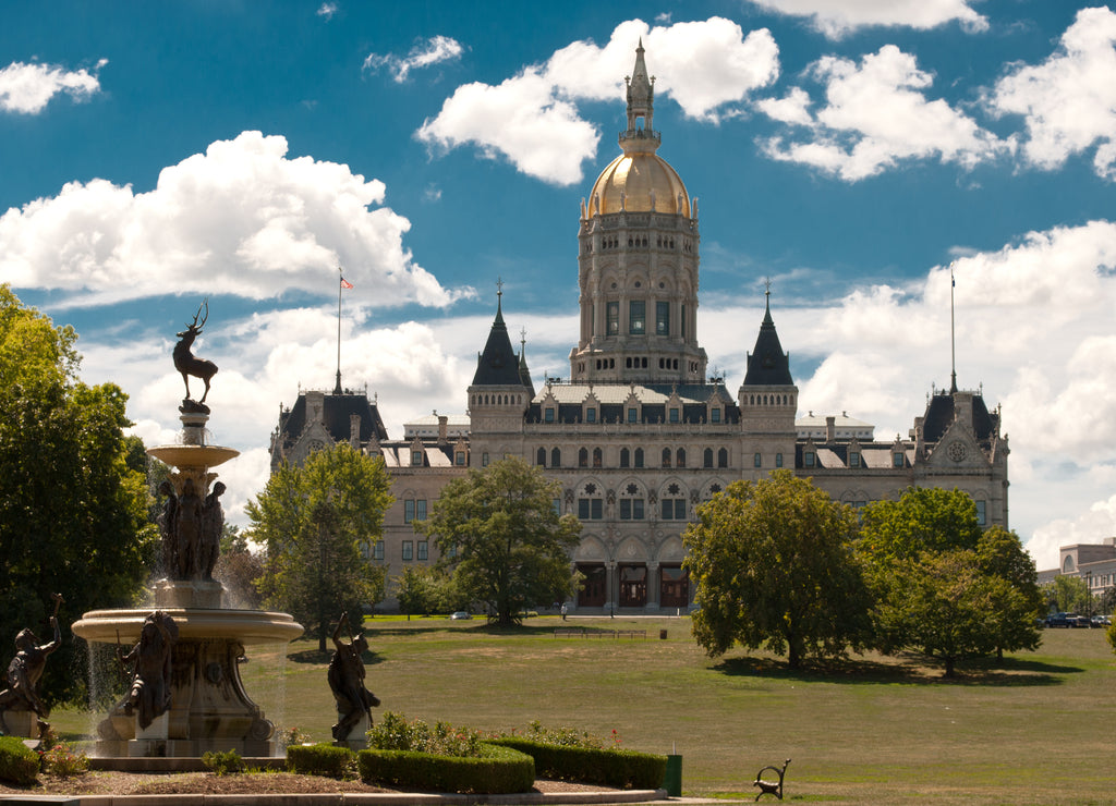 Hartford Connecticut Capitol Noon