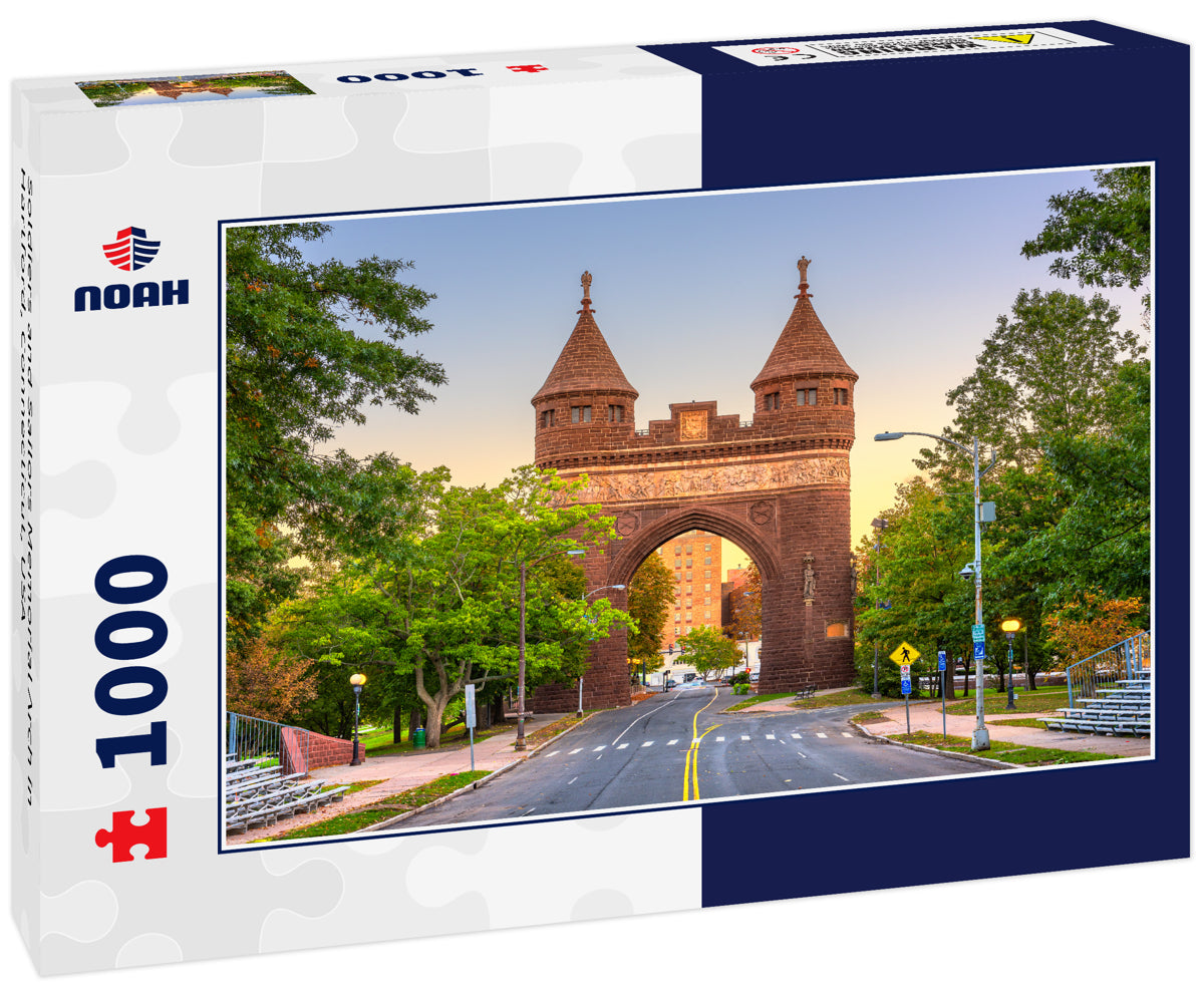 Soldiers and Sailors Memorial Arch in Hartford, Connecticut, USA