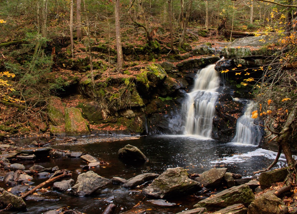 Lower tier of Enders Falls, Connecticut