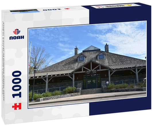 Visitor Center at Gillette Castle State Park in East Haddam, Connecticut