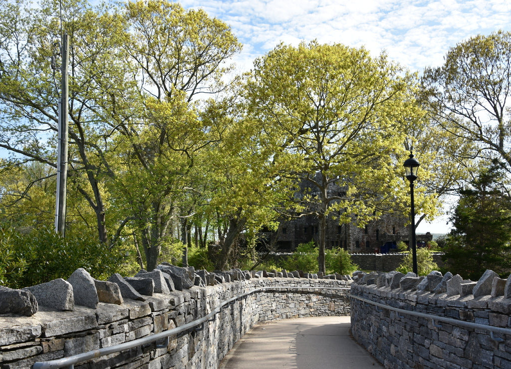 Grounds at Gillette Castle State Park in East Haddam, Connecticut