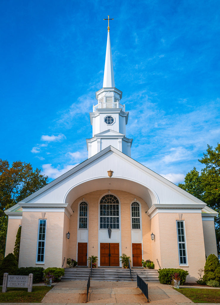 Catholic church building in Stonington, Connecticut