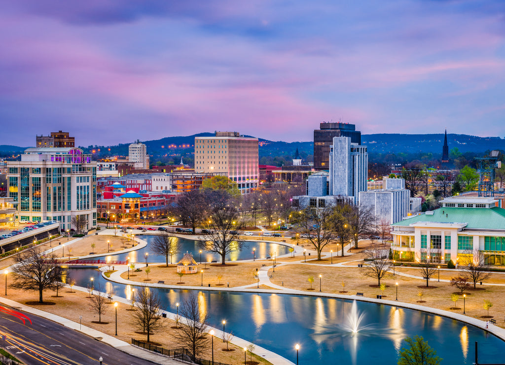 Huntsville, Alabama, USA Skyline