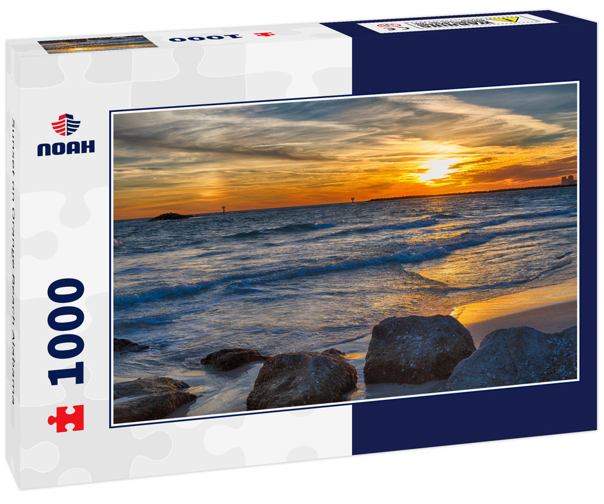 Sunset on Orange Beach Alabama