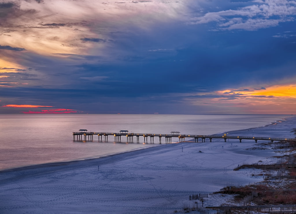 Sunset on Orange Beach, Alabama