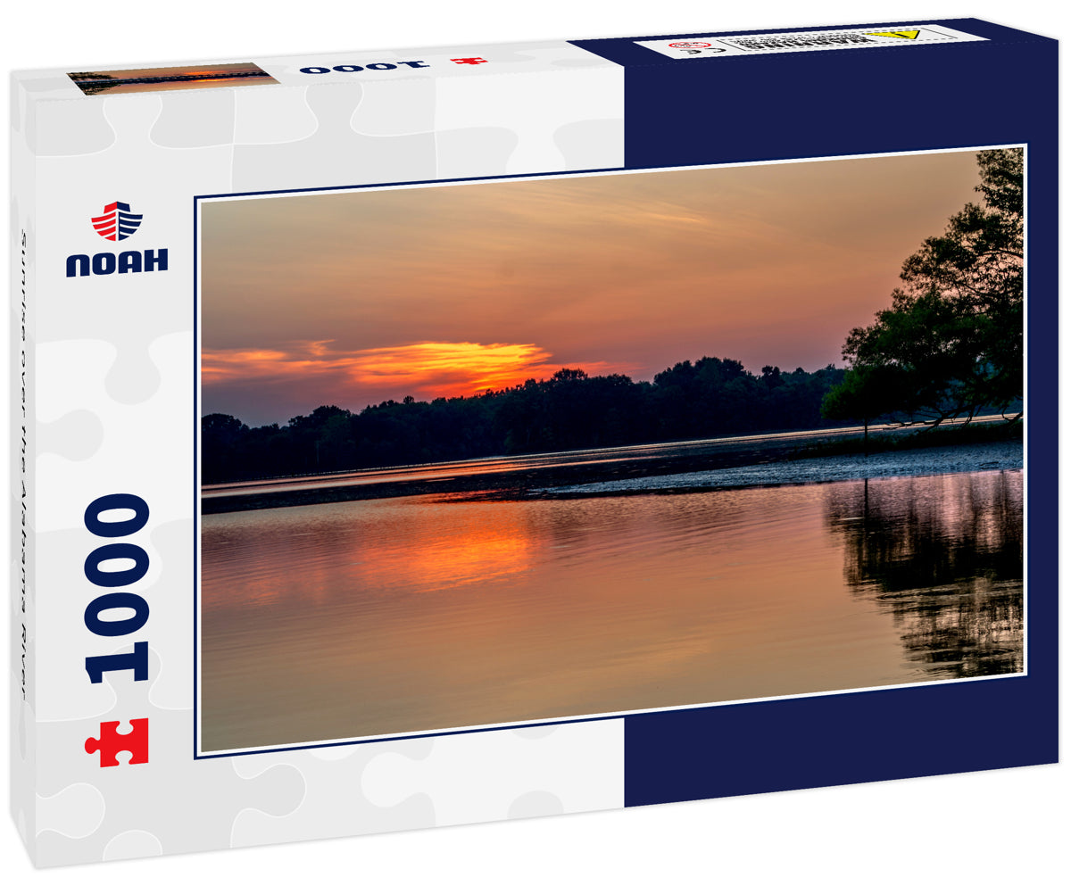 Sunrise over the Alabama River