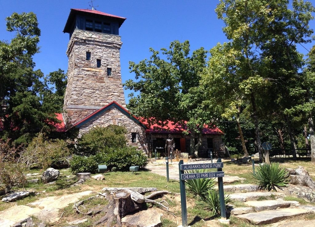 Observation tower on Cheaha Mountain, Alabama