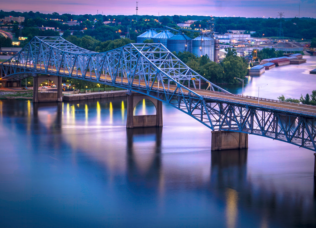 O'Neal Bridge, Florence, Alabama | Long Exposure