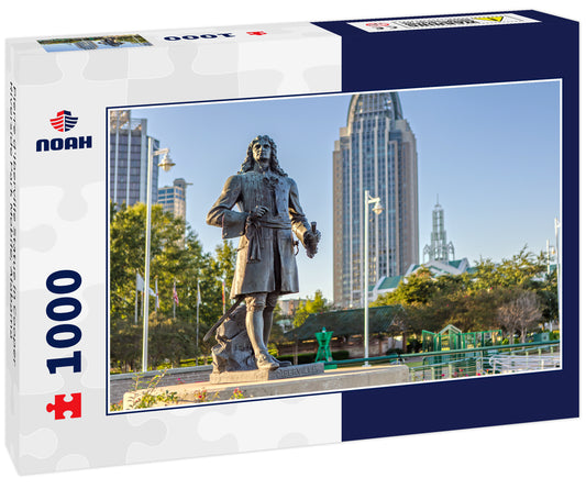 Pierre d'Iberville Statue in Cooper Riverside Park Mobile, Alabama