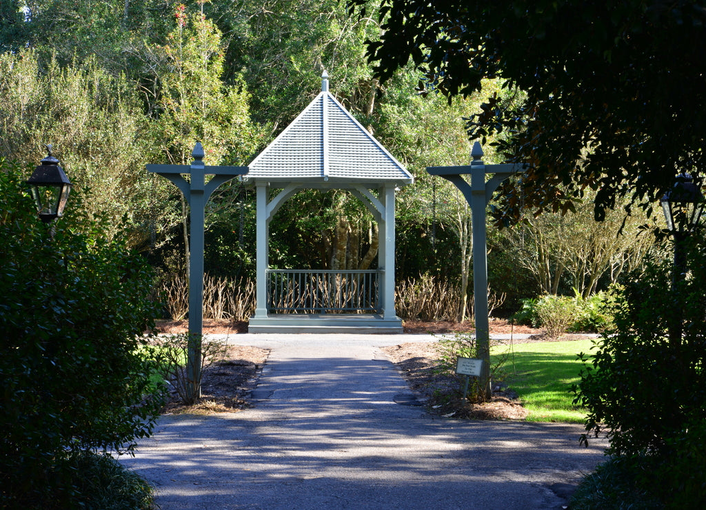 An American country estate at Mobile in Alabama