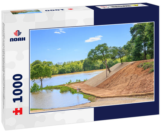 Riverside Embankment Under Development: Embankment of the Alabama River in Montgomery, Alabama under development