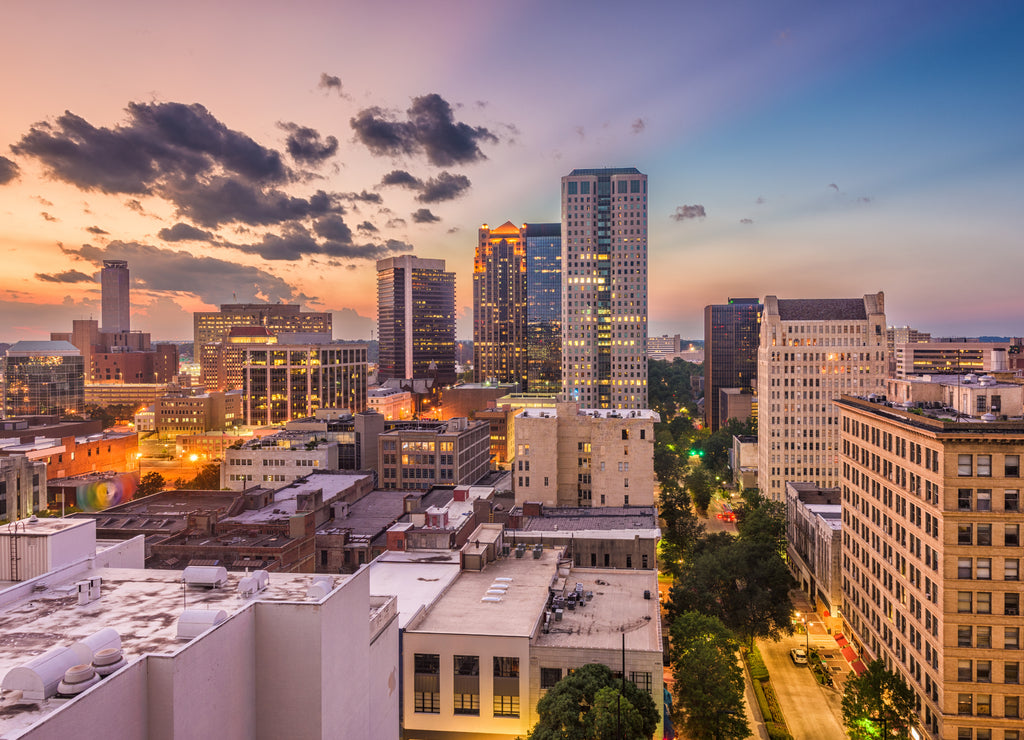 Birmingham, Alabama, USA Cityscape