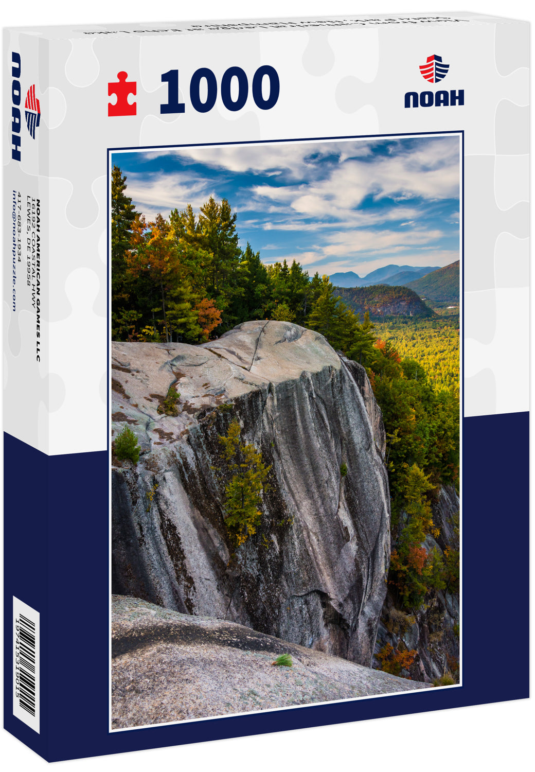 View from Cathedral Ledge at Echo Lake State Park, New Hampshire