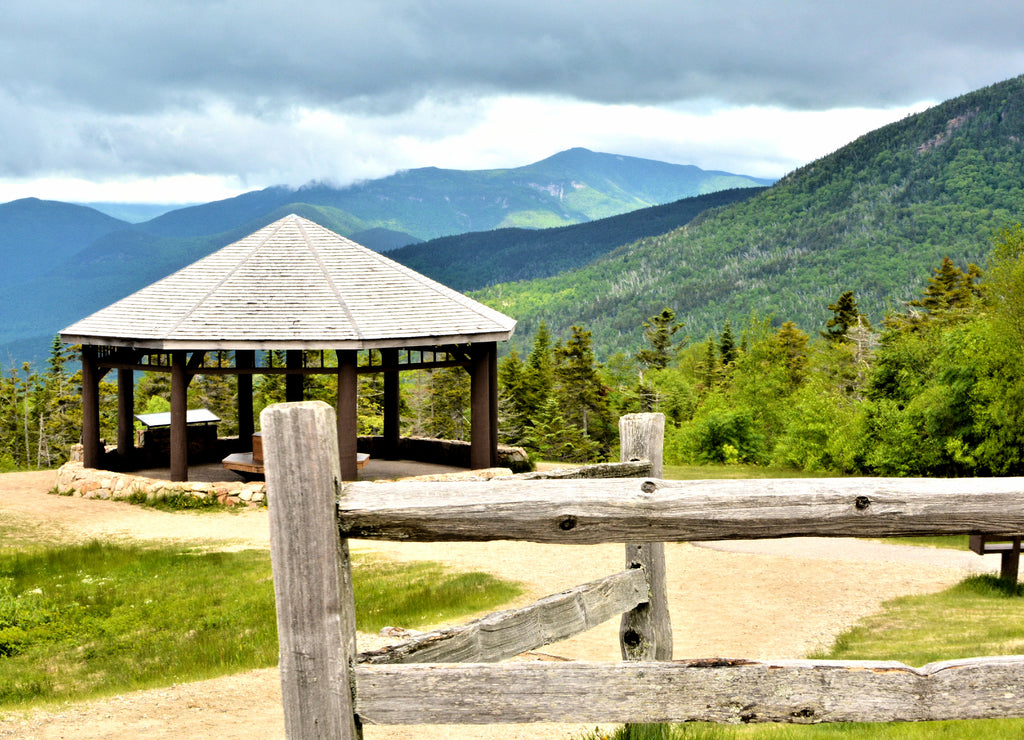 Vista of the White Mountains of New Hampshire