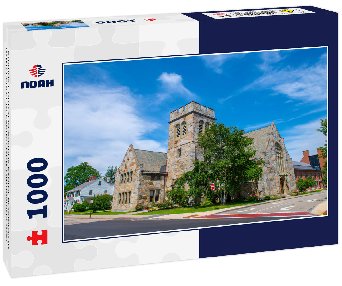 Phillips Church in Phillips Exeter Academy in town center of Exeter, New Hampshire, USA