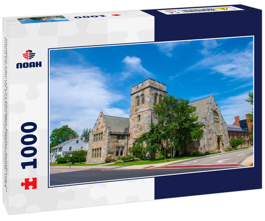 Phillips Church in Phillips Exeter Academy in town center of Exeter, New Hampshire, USA