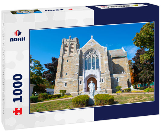 St. Joseph's Catholic Church at 30 Church Street in city of Laconia, New Hampshire, USA