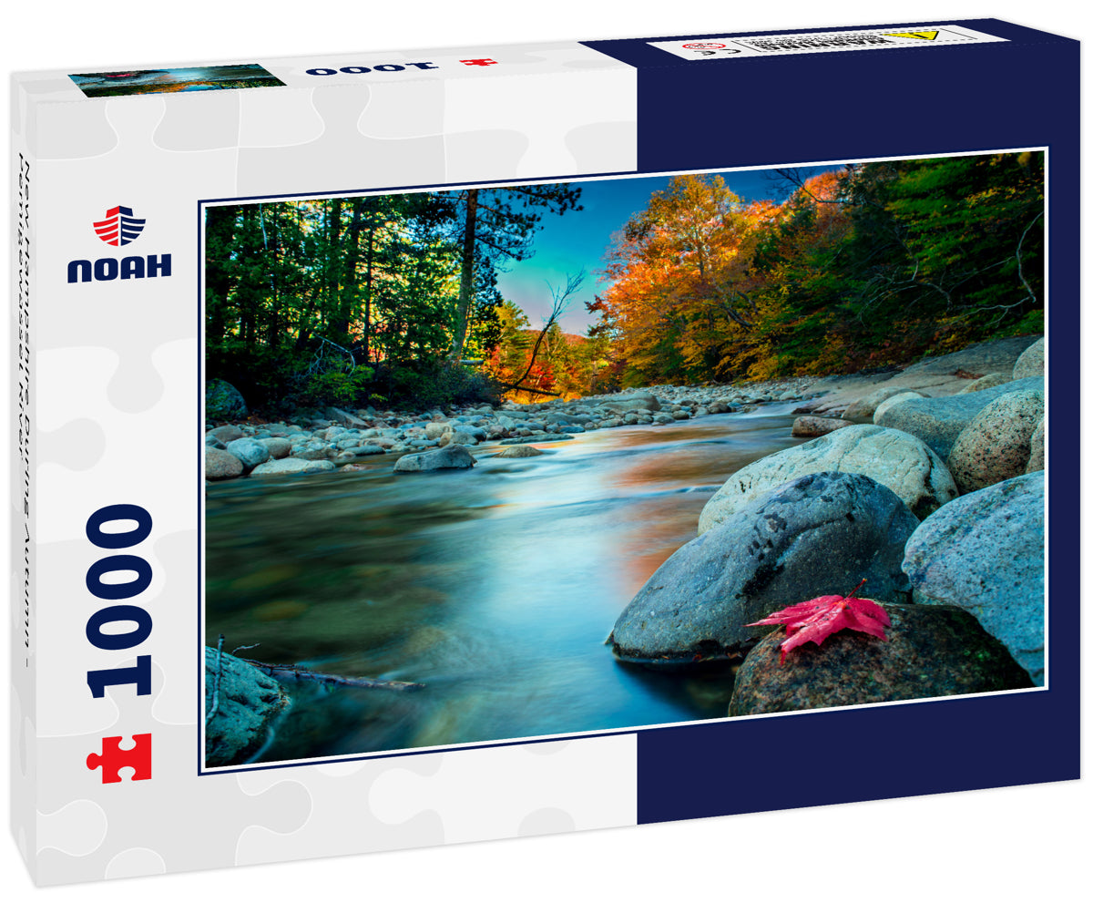 New Hampshire During Autumn - Pemigewasset River