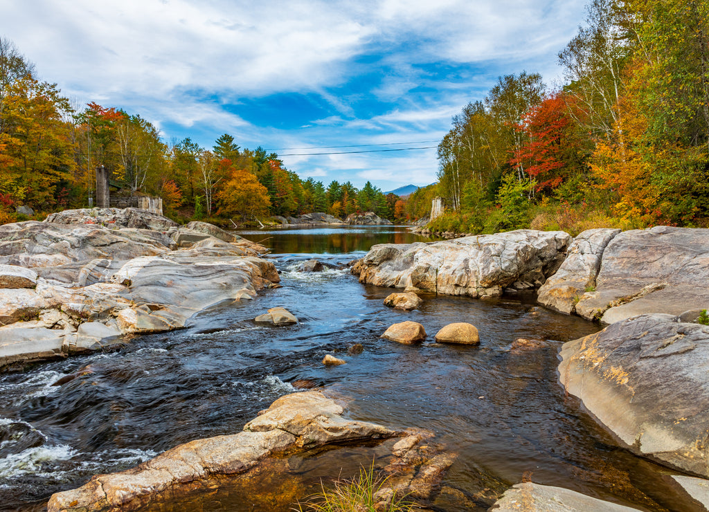 New Hampshire -Woodstock-Pemigewasset River