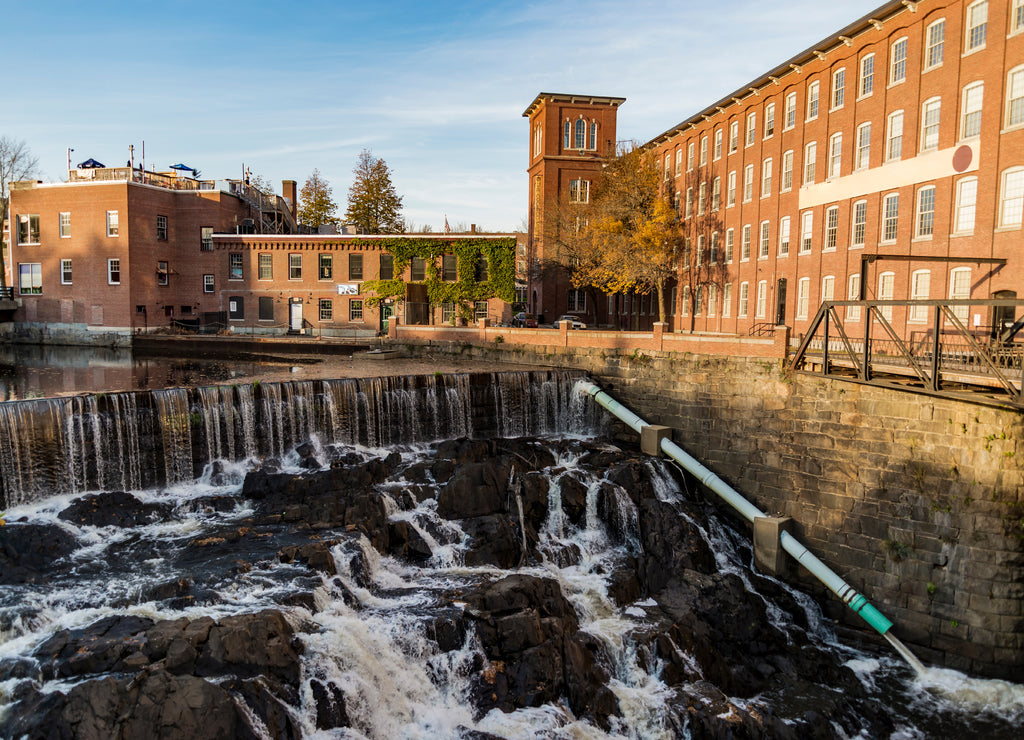 The old mill at Dover, New Hampshire