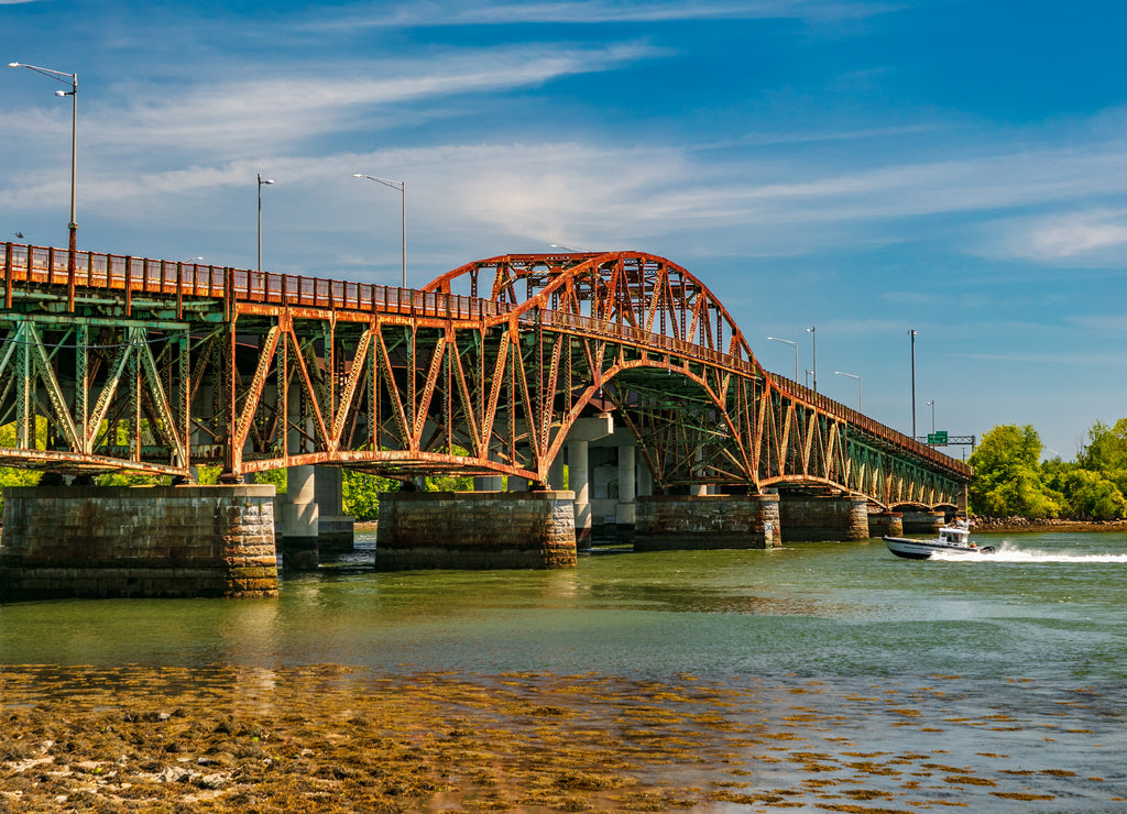 New Hampshire-Newington-Piscataqua River, General Sullivan Bridge