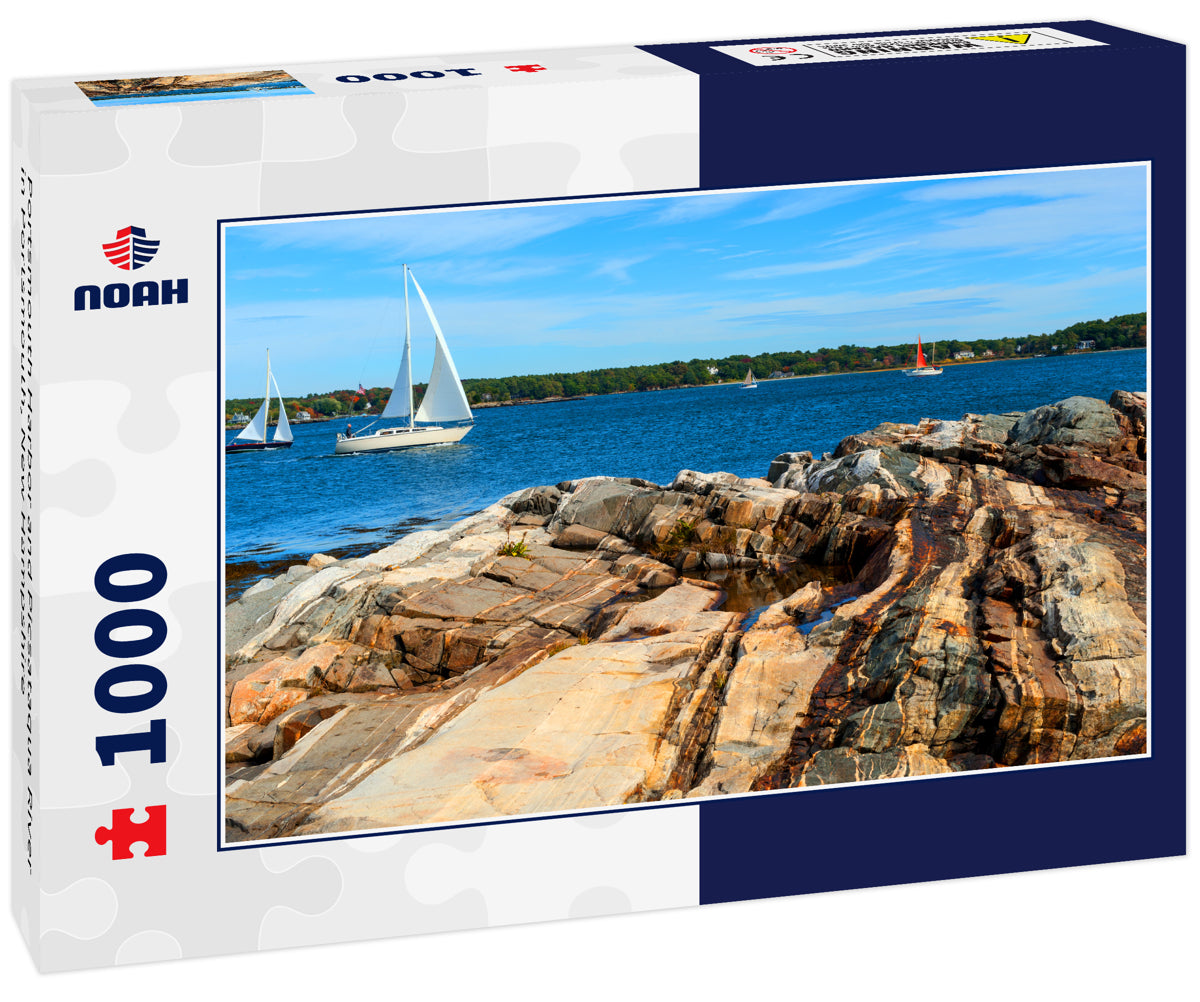 Portsmouth Harbor and Picsataqua River in Portsmouth, New Hampshire