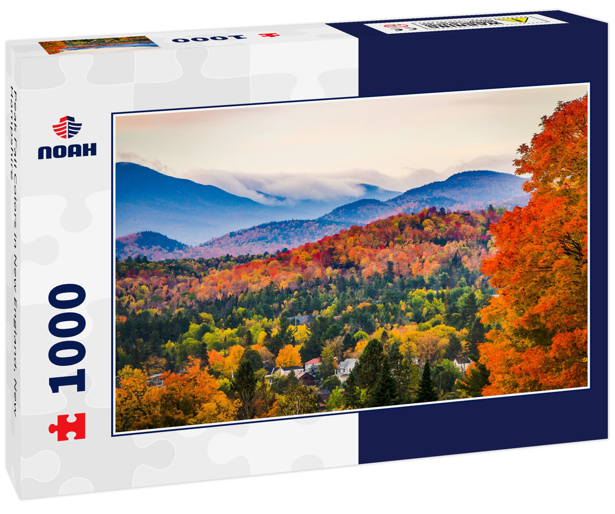 Peak Fall Colors in New England, New Hampshire