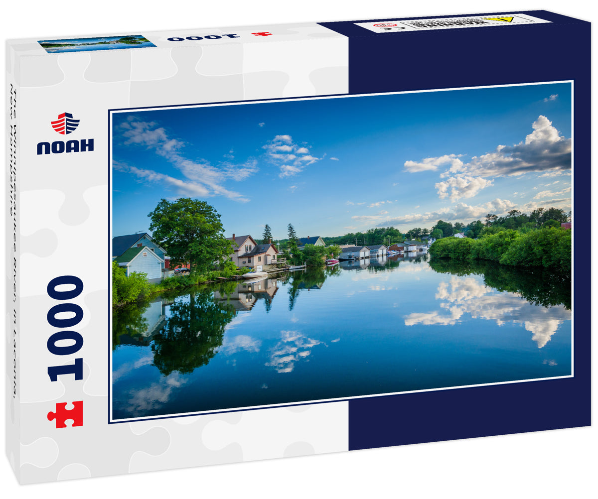 The Winnipesaukee River, in Laconia, New Hampshire