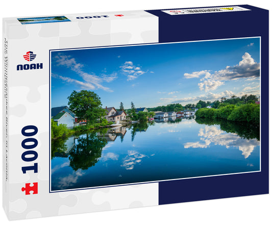 The Winnipesaukee River, in Laconia, New Hampshire