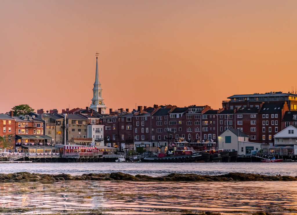 Portsmouth Sunset, New Hampshire