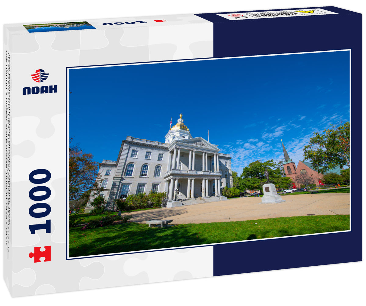 New Hampshire State House, Concord, New Hampshire NH, USA. New Hampshire State House is the nation's oldest state house, built in 1816 - 1819