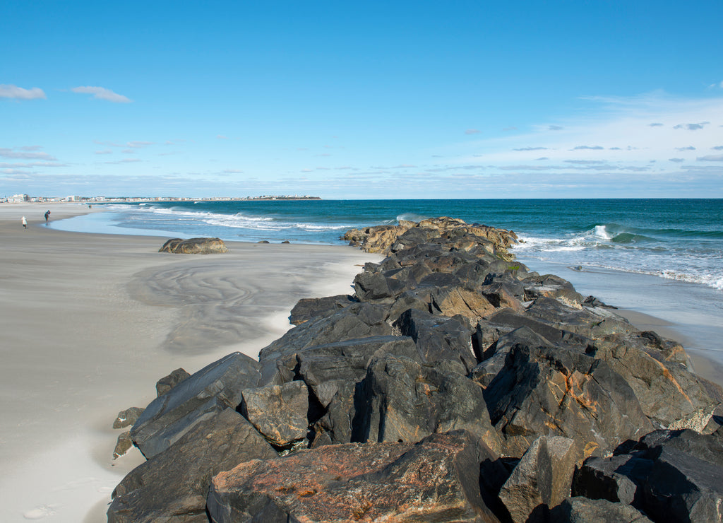 Hampton Beach State Park in Hampton, New Hampshire, USA