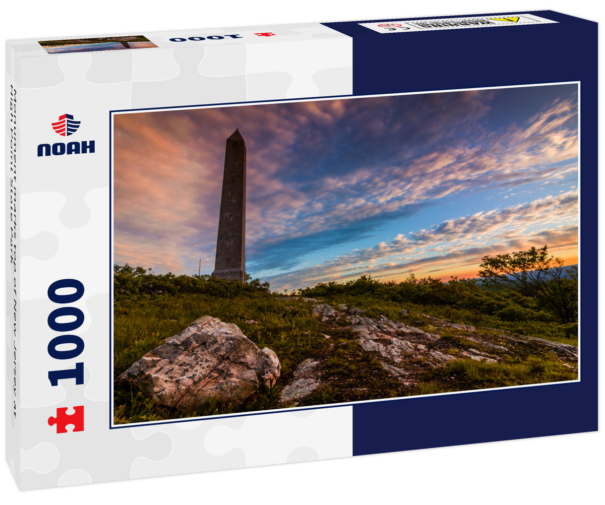 Monument marks top of New Jersey at High Point State Park