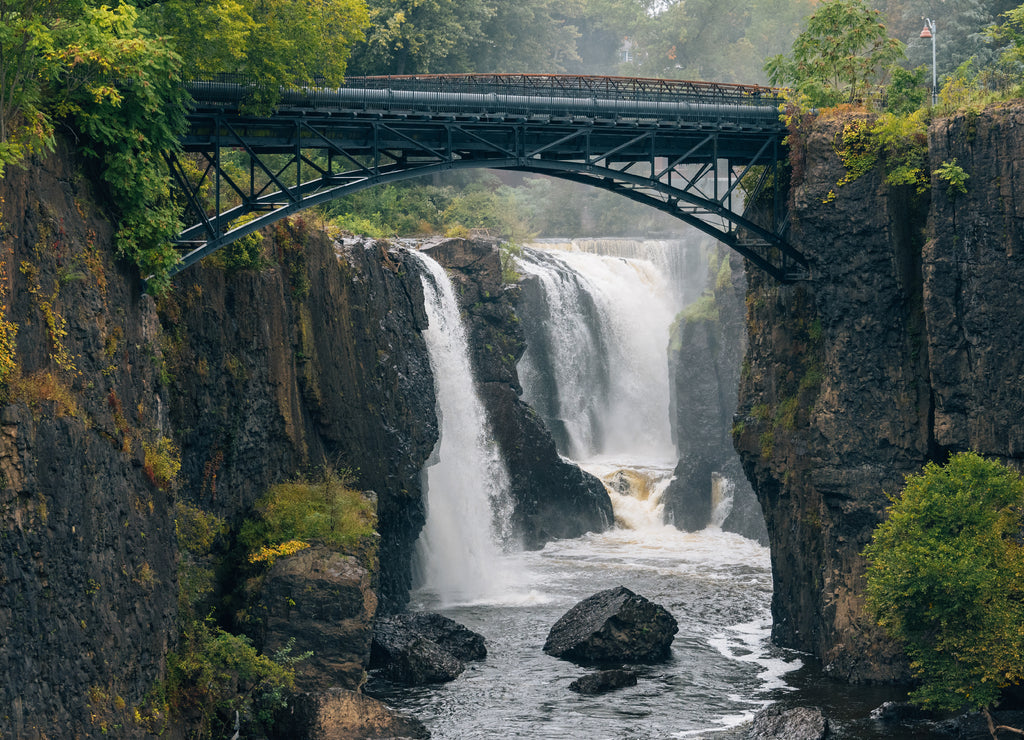 The Great Falls of the Passaic River in Paterson, New Jersey
