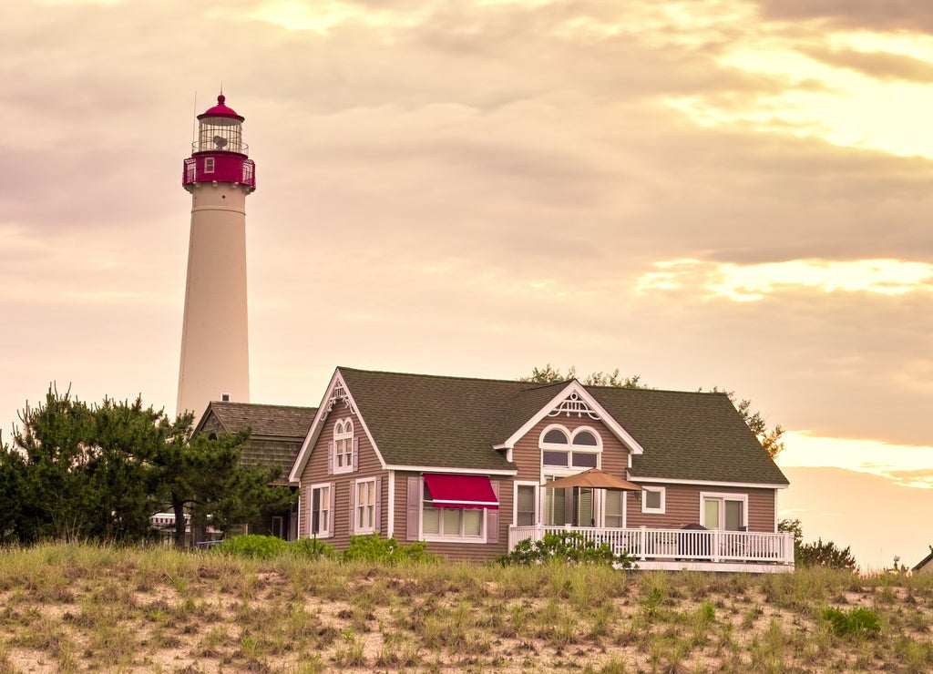 Cape May point light house, New Jersey