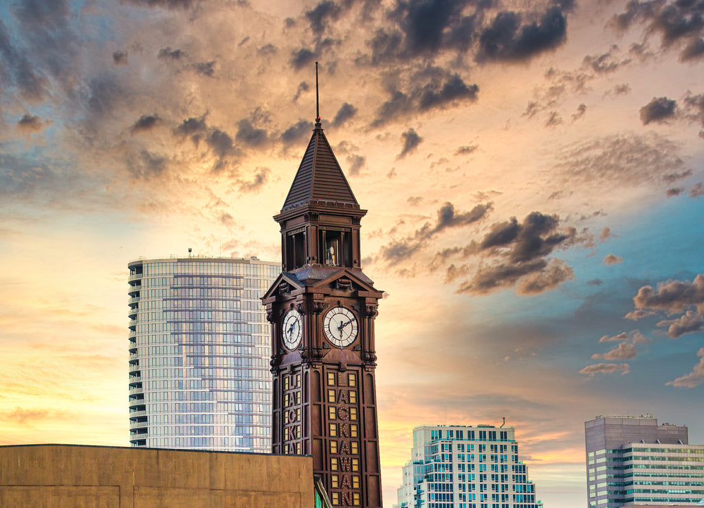 Hoboken New Jersey Clock Tower