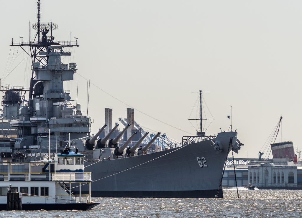 Battleship New Jersey at Camden, New Jersey