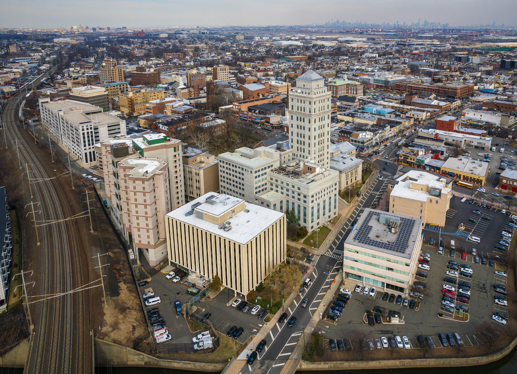 Aerial Drone of Elizabeth, New Jersey