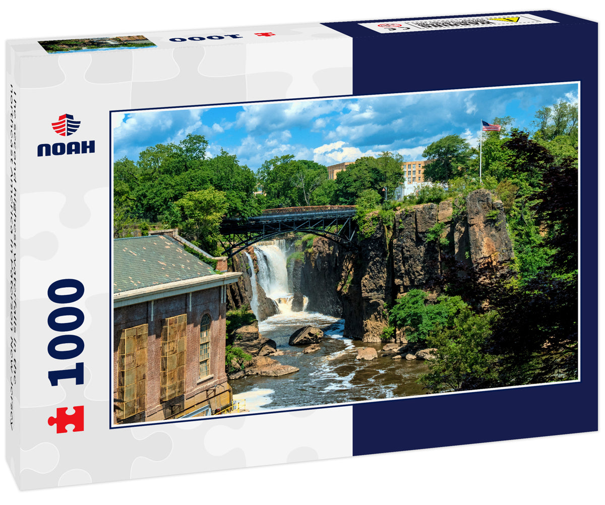 The second highest waterfalls in the northeast America in Paterson New Jersey