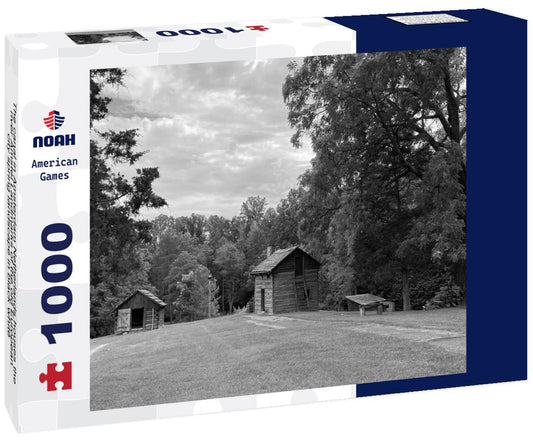 Noah Jigsaw Puzzle The canal in Amsterdam Netherlands houses the river Amstel Landmarks of the old European city spring landscape in black white 1000 pieces