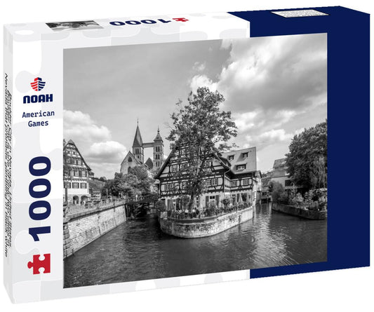 Noah Jigsaw Puzzle Boulder City in Nevada, United States. Boulder City is one of only two cities in Nevada that prohibits gambling in black white 1000 pieces