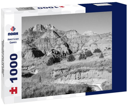 Noah Jigsaw Puzzle Berlin cityscape with Berlin Cathedral and TV tower, Germany in black white 1000 pieces