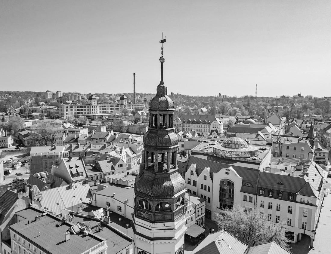 Noah Jigsaw Puzzle Ft. Lauderdale, Florida, USA cityscape on the river in black white 1000 pieces