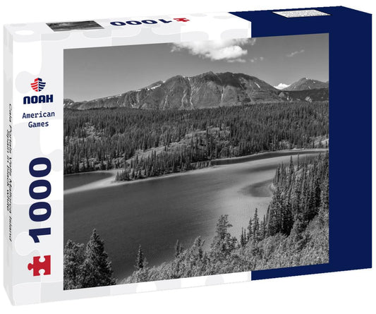 Noah Jigsaw Puzzle Cala Portals Vells Mallorca Island, Spain in black white 1000 pieces