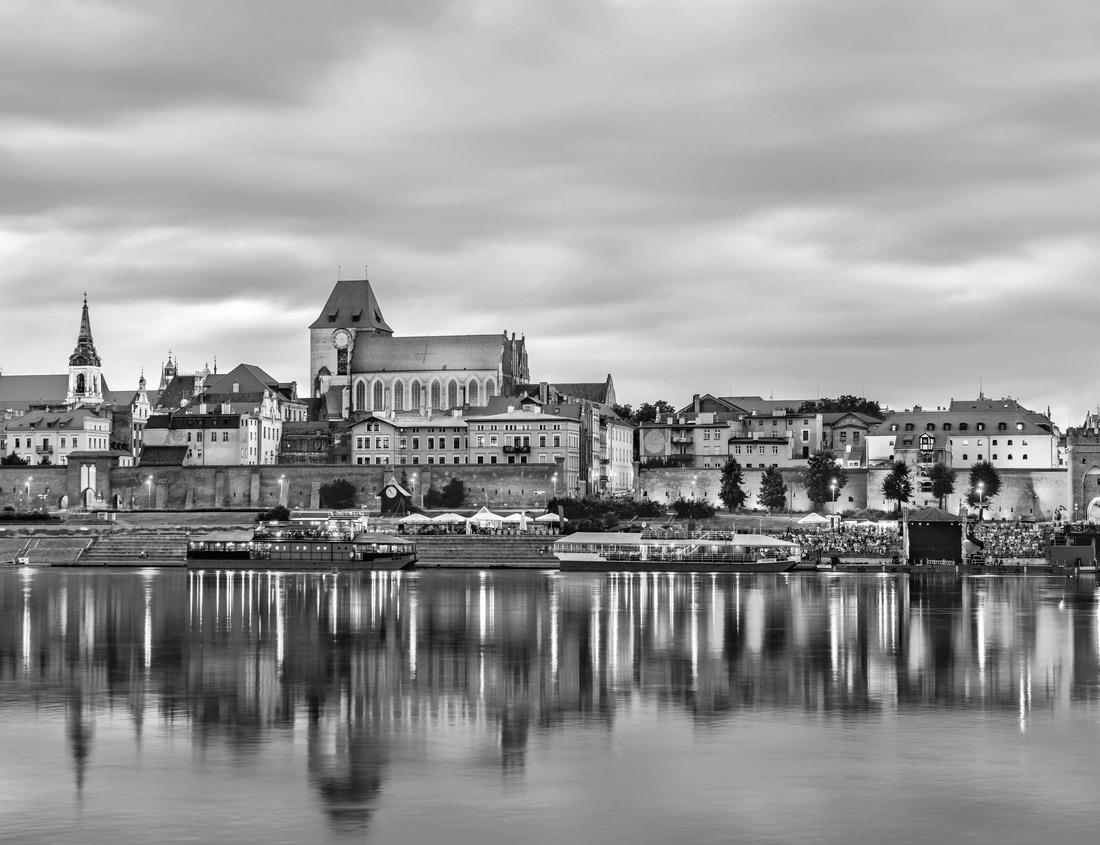 Noah Jigsaw Puzzle Amicalola Falls, Georgia, USA in the fall season in black white 1000 pieces
