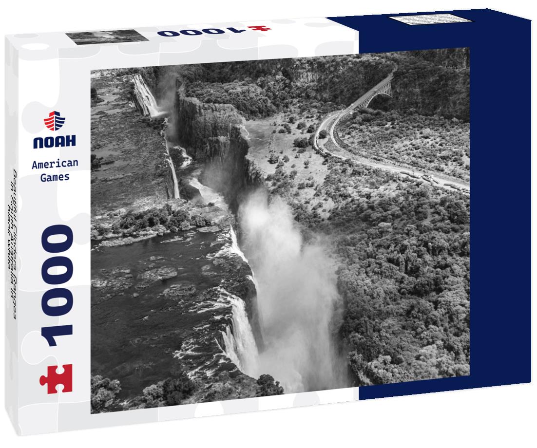 Noah Jigsaw Puzzle Beautiful Flinders Ranges in South Australia in black white 1000 pieces