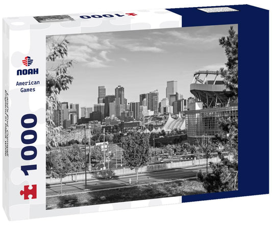 Noah Jigsaw Puzzle Land's End, Cornwall, England in black white 1000 pieces